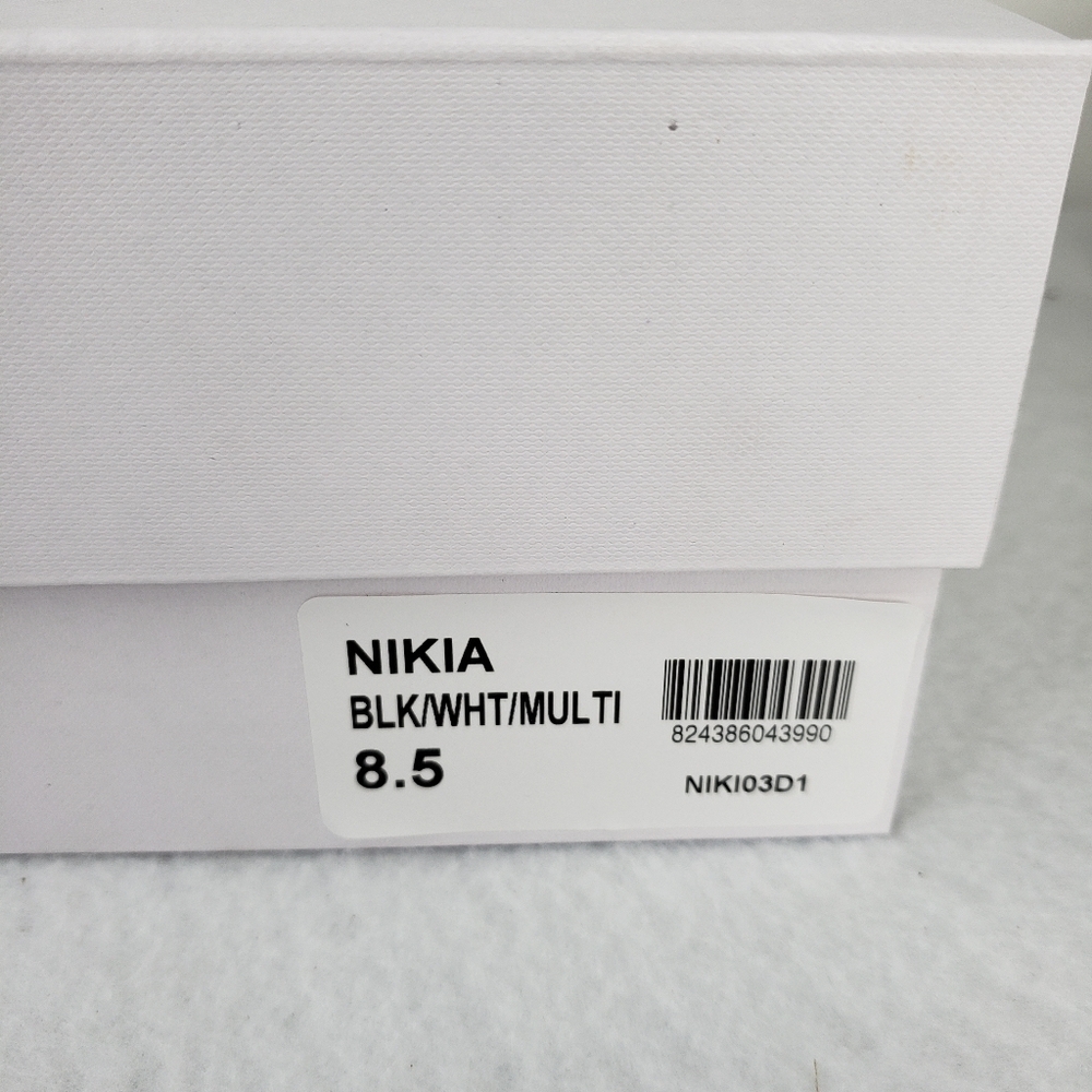 Steven N.Y. Nikia Multi Color Snake Print Fabric Notch Out Heel Boot Sz 8 & 8.5 - Picture 9 of 15